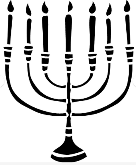 Menorah (on sleeve)
