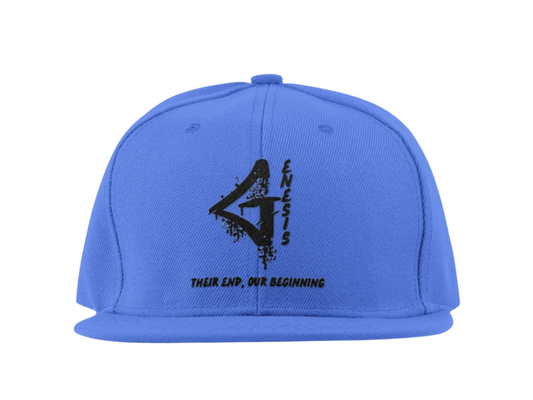 Genesis Snapback 6-Panel Hat (Royal Blue and Black)